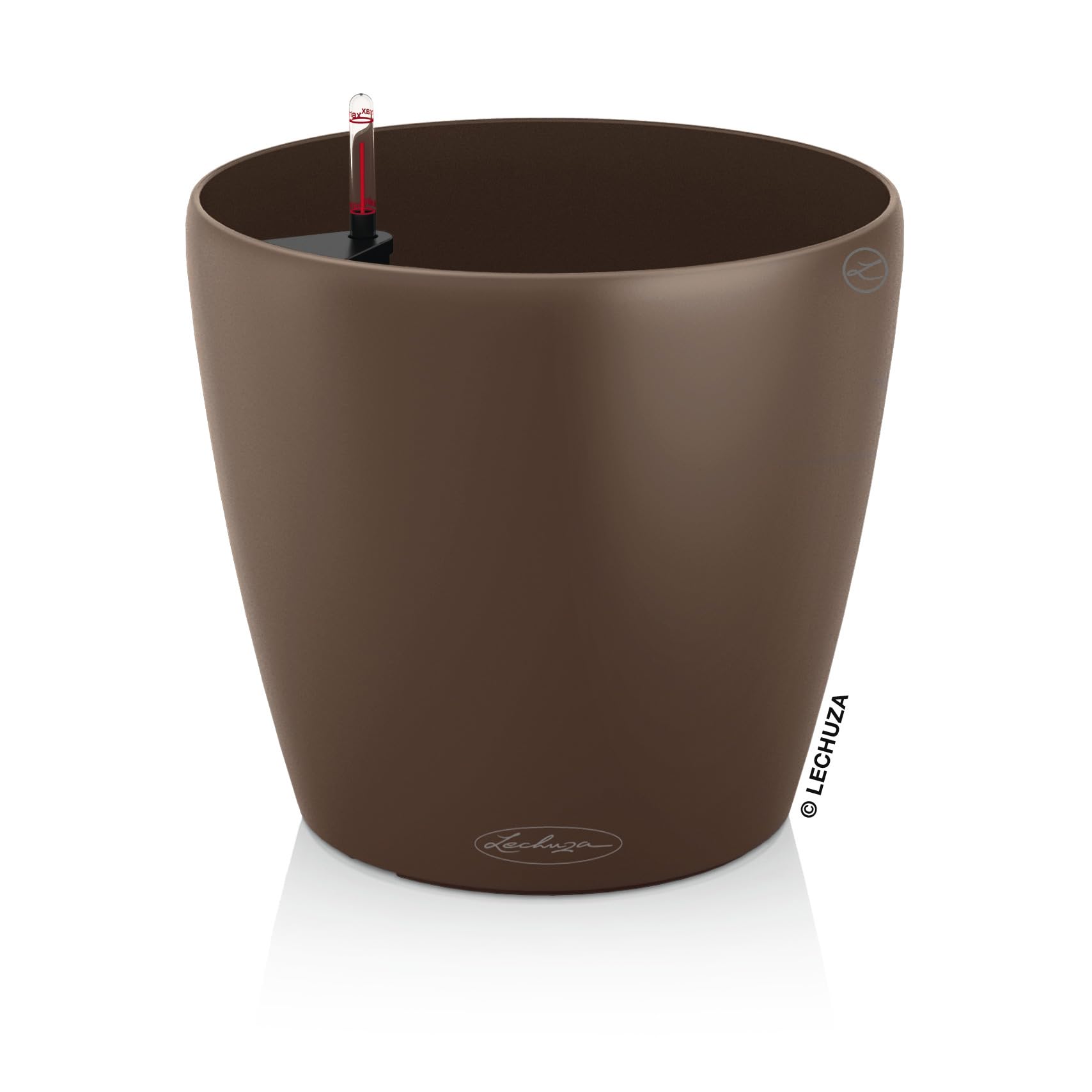 Lechuza Classico Color 21 Pflanzgefäß Muskat Bewässerung