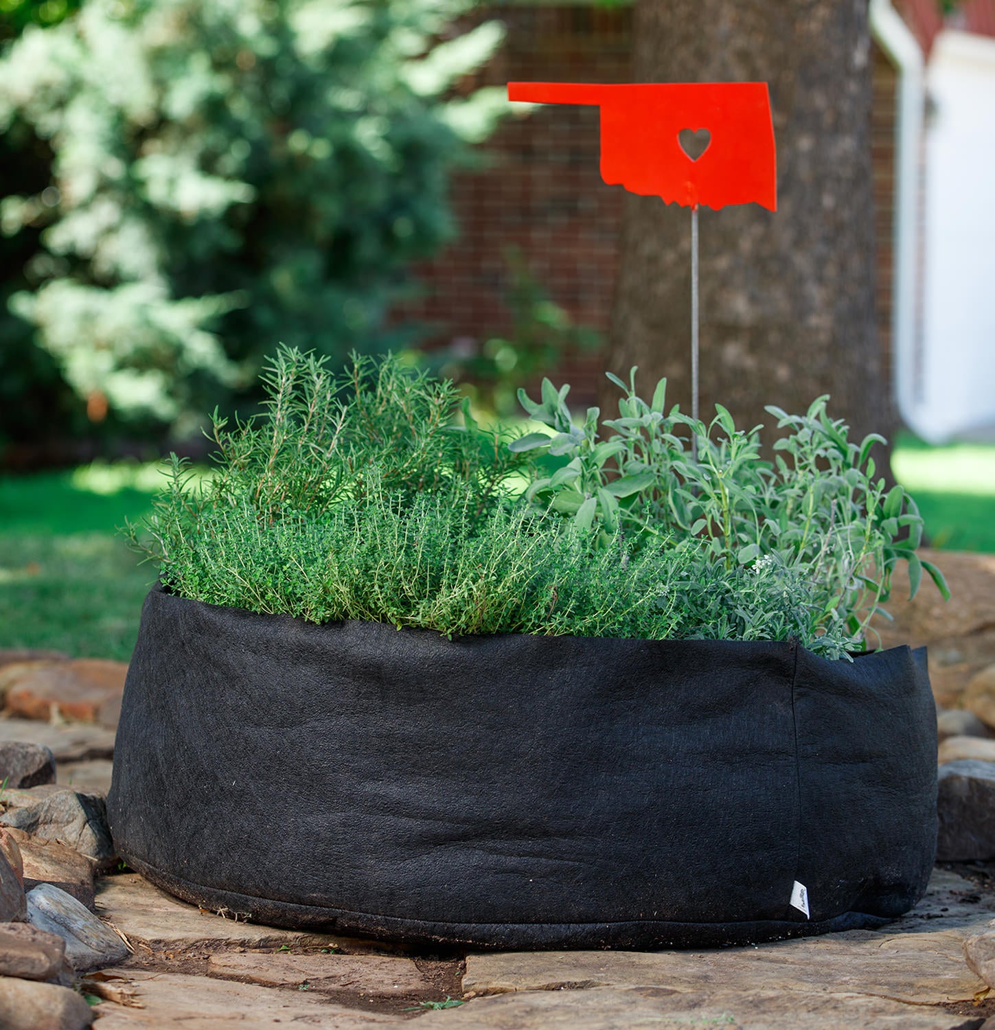 Smart Pot Raised Beds Round Raised Bed Hochbeet 36 Inch Schwarz Stoff