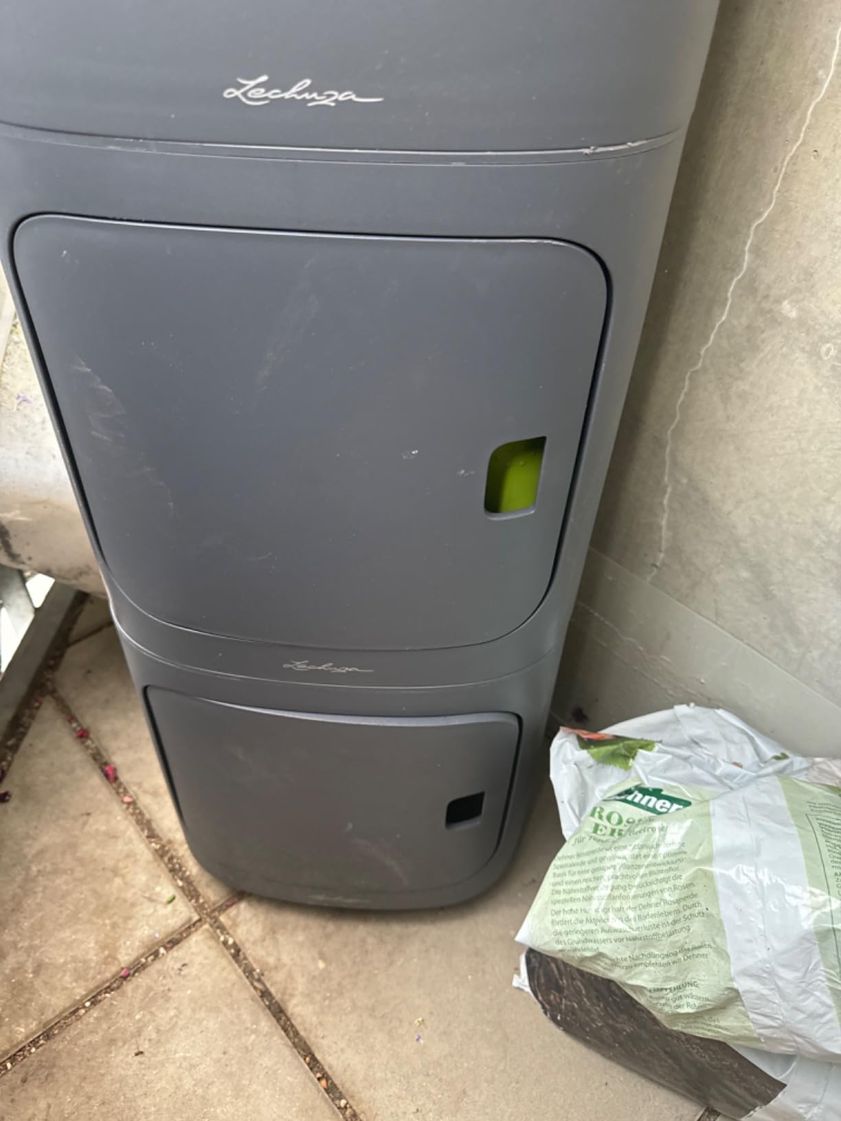 Lechuza Pila Storage Aufbewahrungsbox schiefergrau 35x35