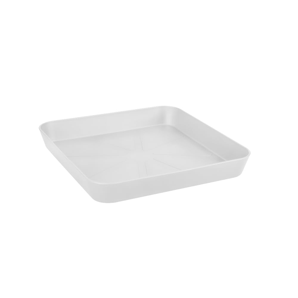 elho Loft Urban Untersetzer 22cm Blumentopf Seidenweiß