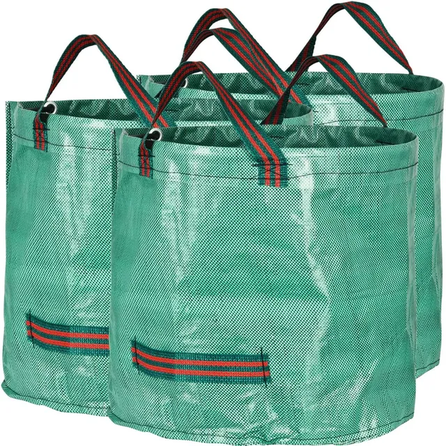 GardenMate Gartensäcke PP-Gewebe Gartensack 60 Liter 3er Set