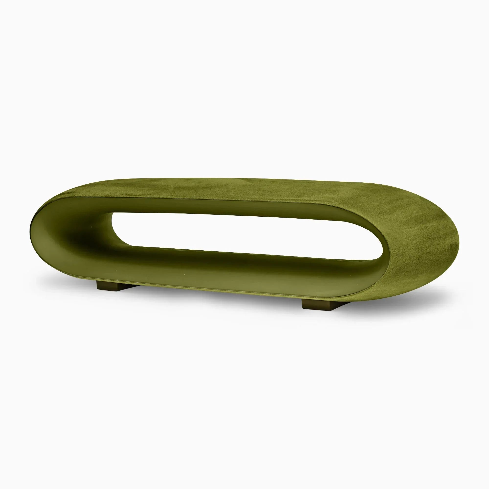 Serralunga Loop LOOP-MAN Sitzbank anthrazit Moleskin oval
