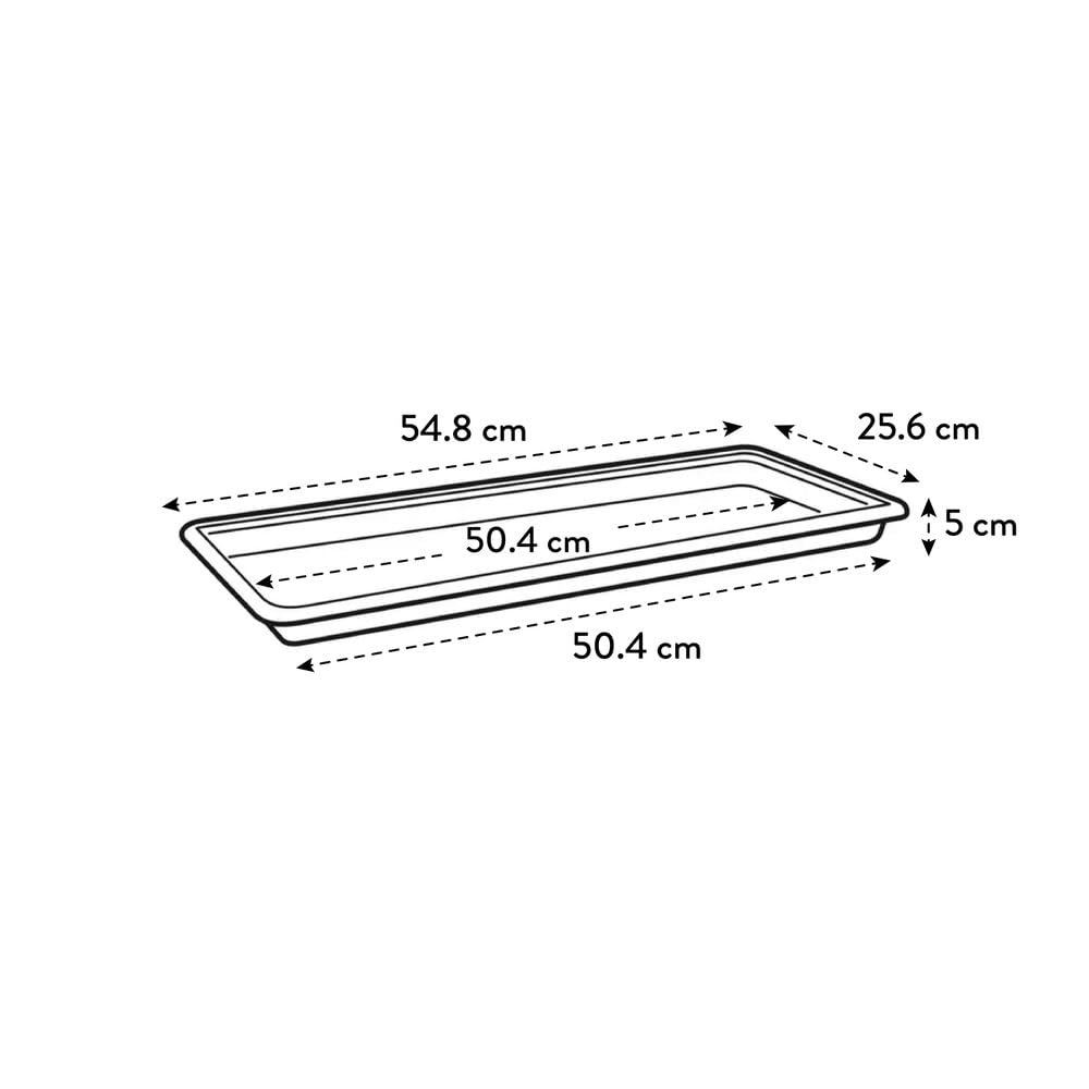 elho Green Basics Untersetzer 60 cm Laubgrün für außen