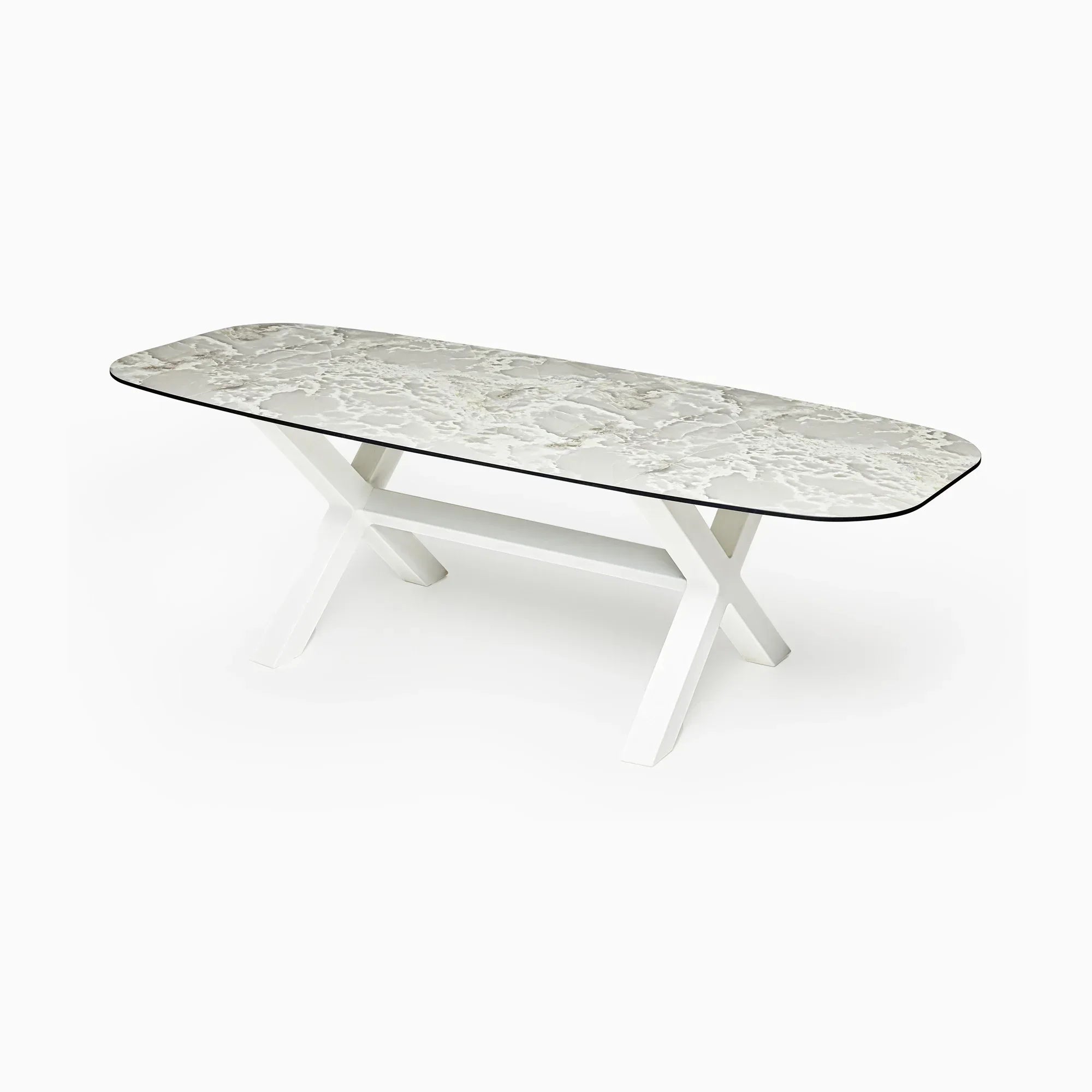 Serralunga Banqueté 200 Tisch Carrara rechteckig