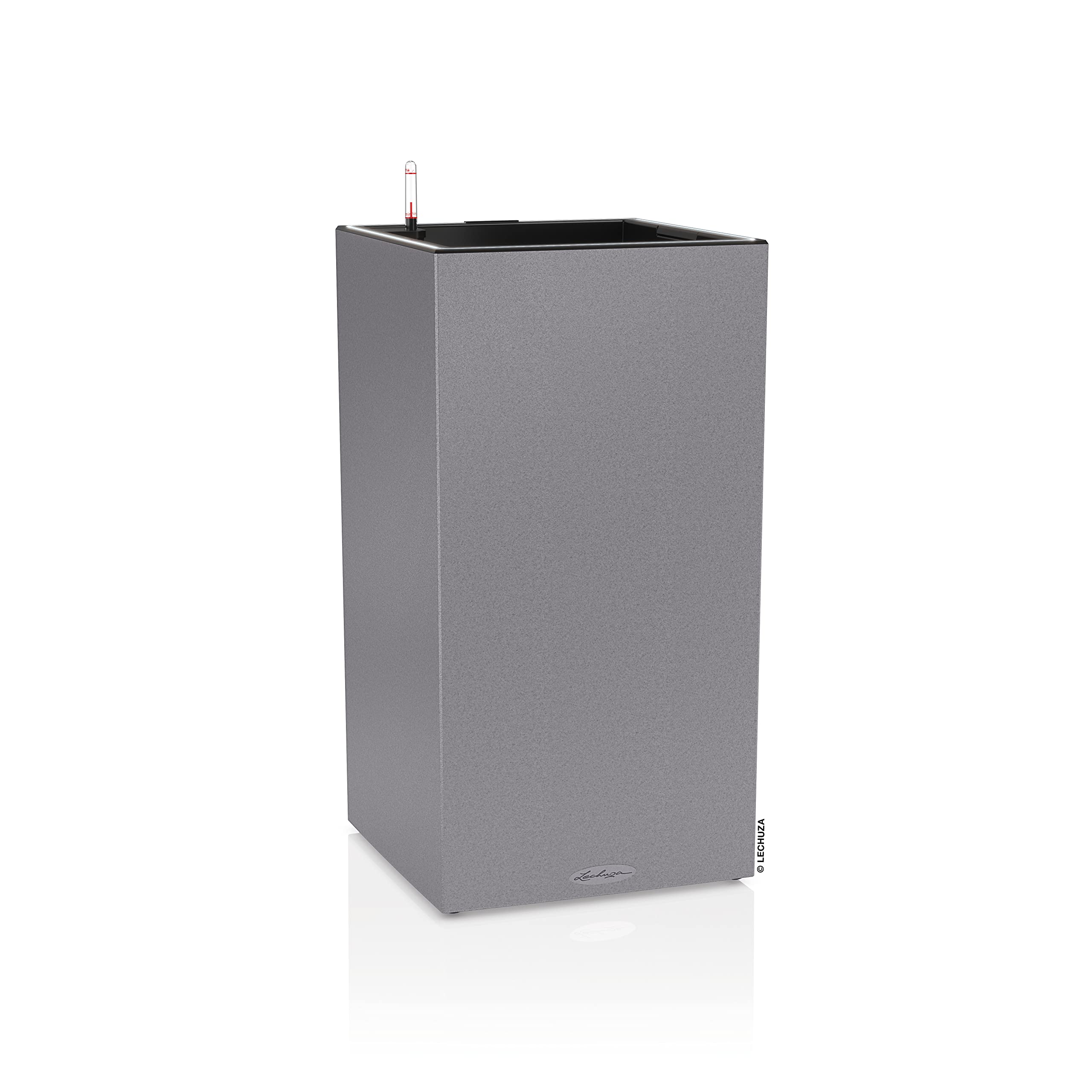 Lechuza Canto Stone 40 LED high Pflanzsäule steingrau Bewässerung