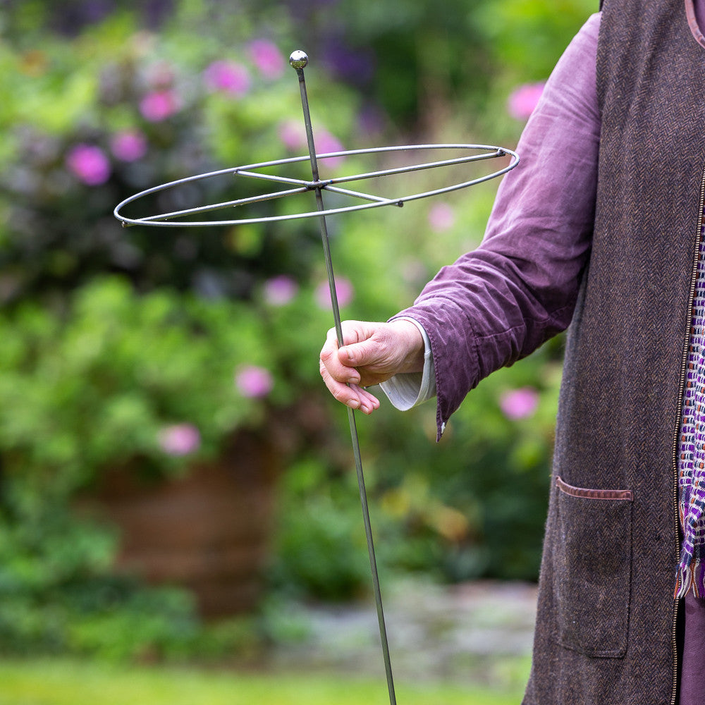 Sarah Raven Dahlia Support Pflanzenstütze 2er-Set Stahl 81cm