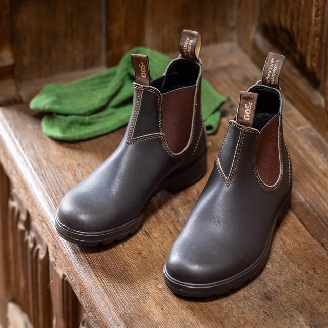 Sarah Raven Blundstone Original Stiefel Gr 7 Stout Brown