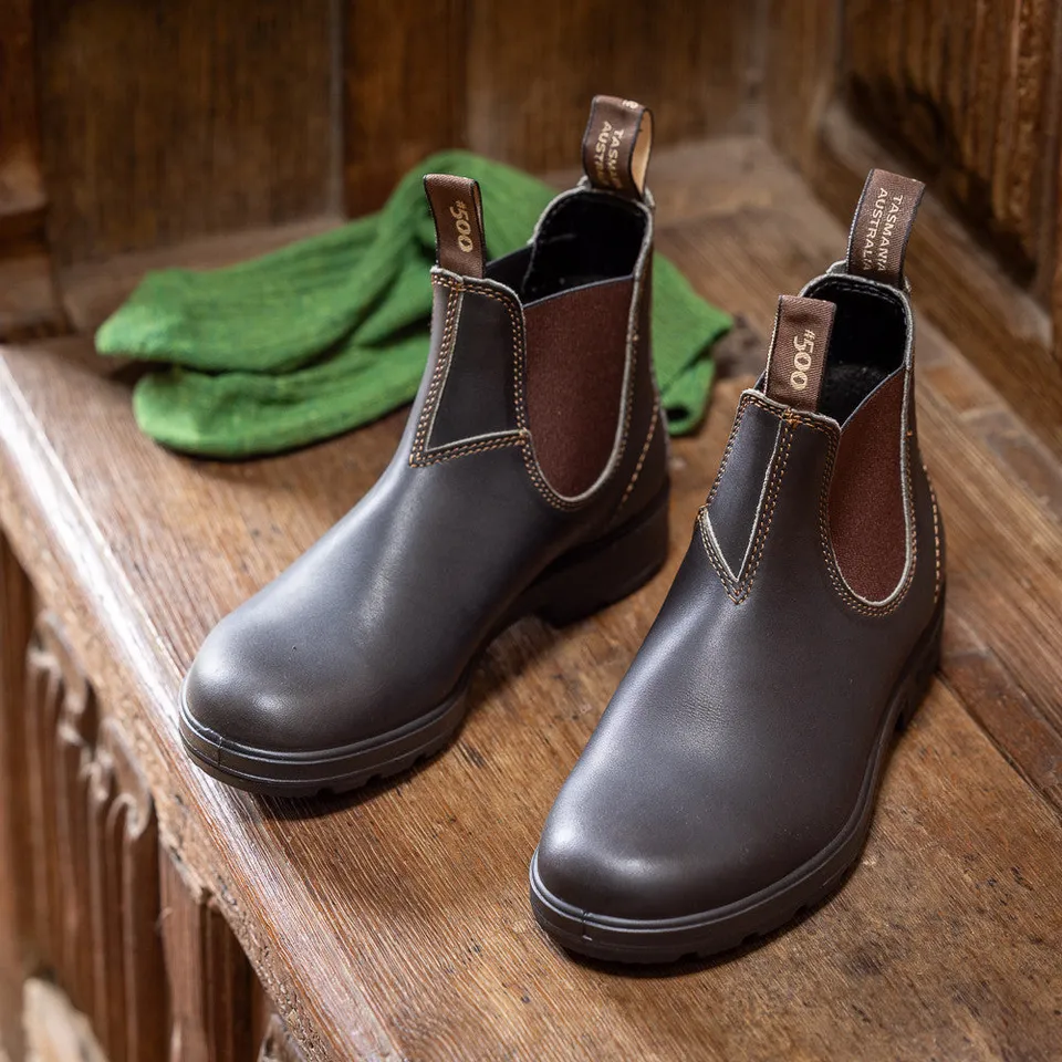 Sarah Raven Blundstone Original Stiefel Gr 7 Stout Brown