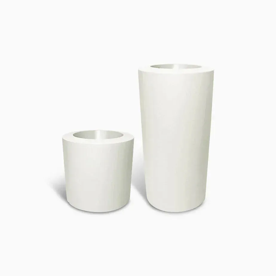 Serralunga Tubini Pflanztopf Anthrazit 50x50x48 rund