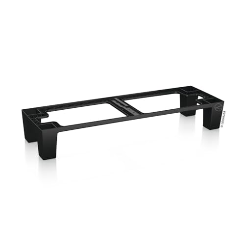 Lechuza Trio Sockel 30 Pflanzgefäß Sockel Schwarz 98x30x15 cm