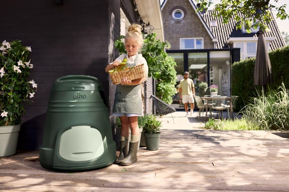 elho Green Basics Komposter 200 L Leaf Green Garten