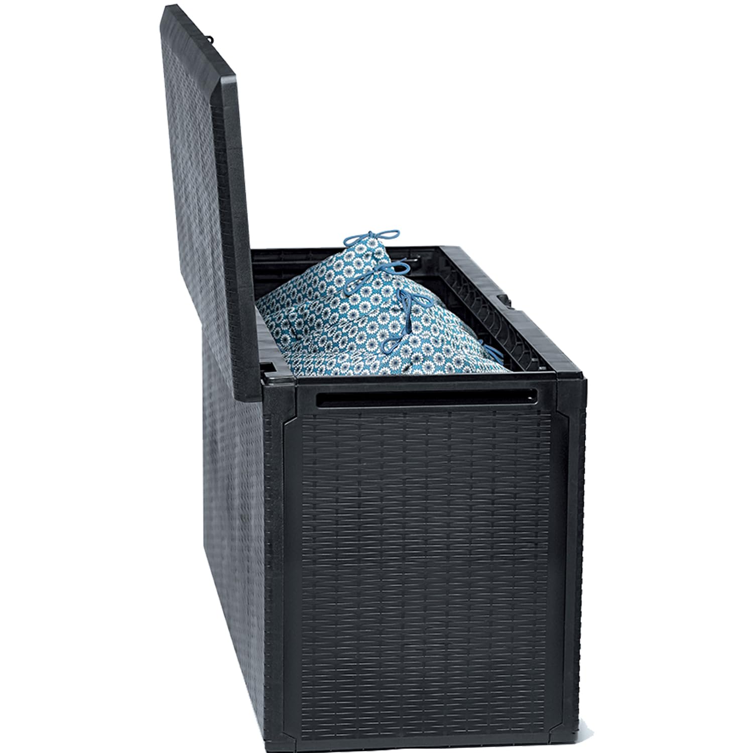 Prosperplast Boxe Rato Plus Gartenbox 290L Anthrazit Rattan