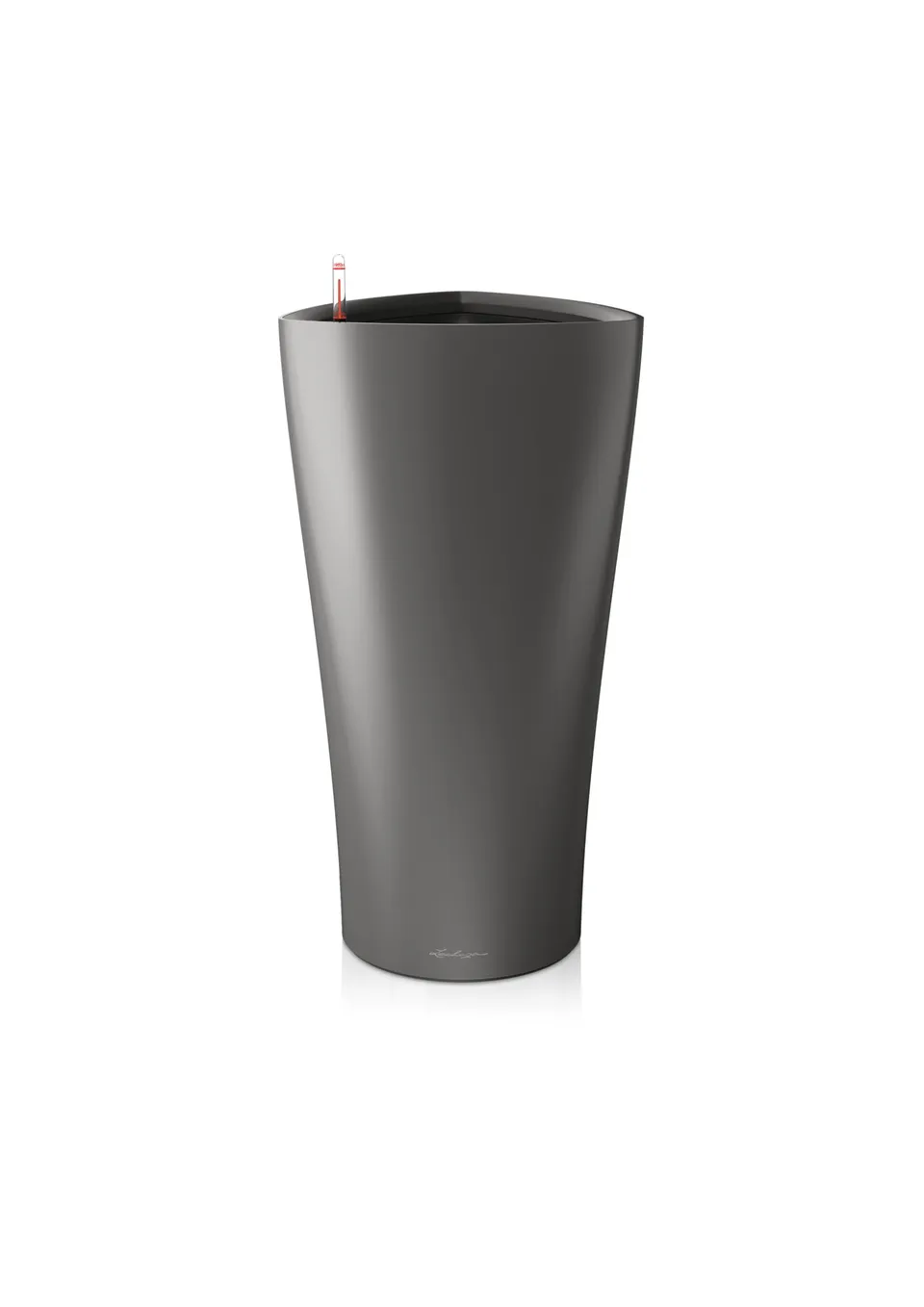 Lechuza Delta Premium 30 Pflanzsäule Anthrazit Metallic