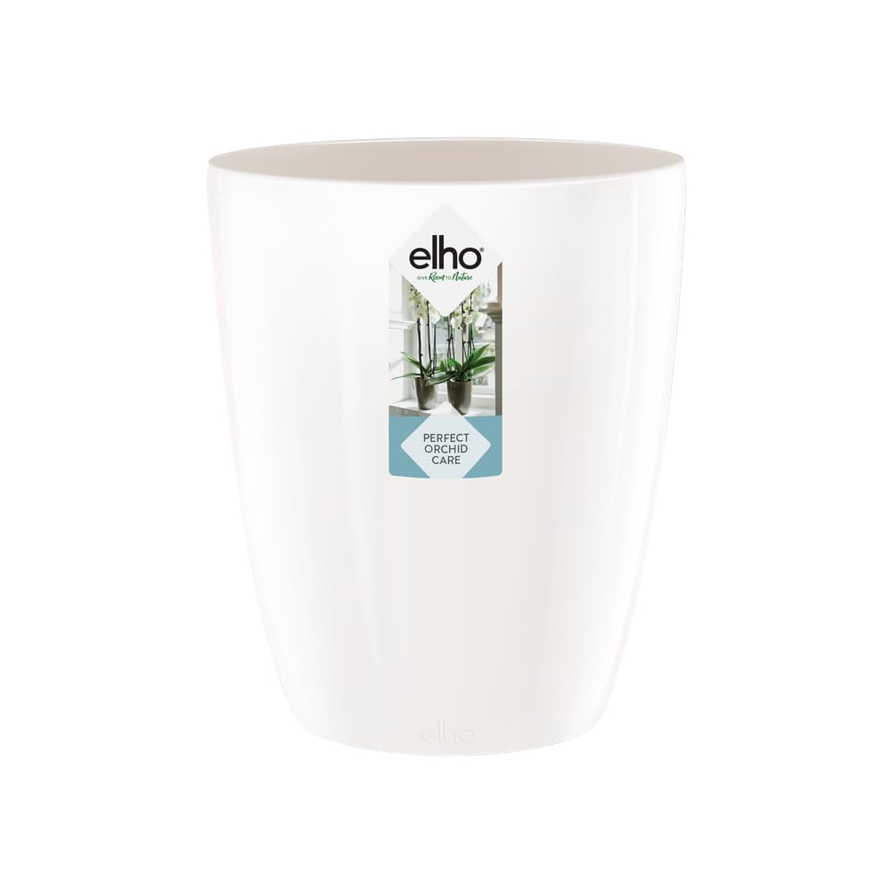 elho Brussels Diamond Orchidee Hoch 12.5 Topf Weiß