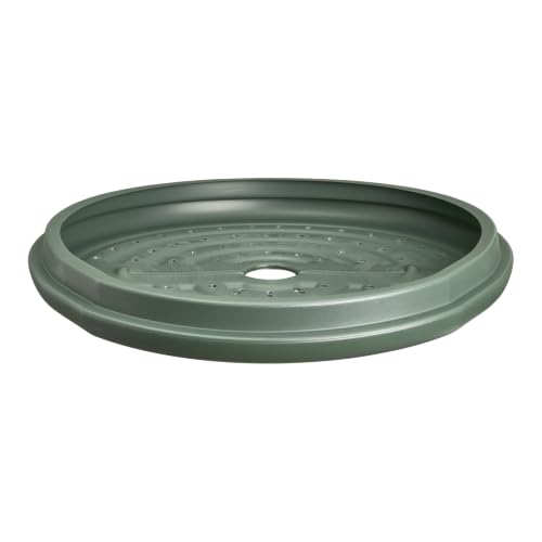 elho Green Basics Komposter Bodenplatte 200L grün 69 cm recycelt