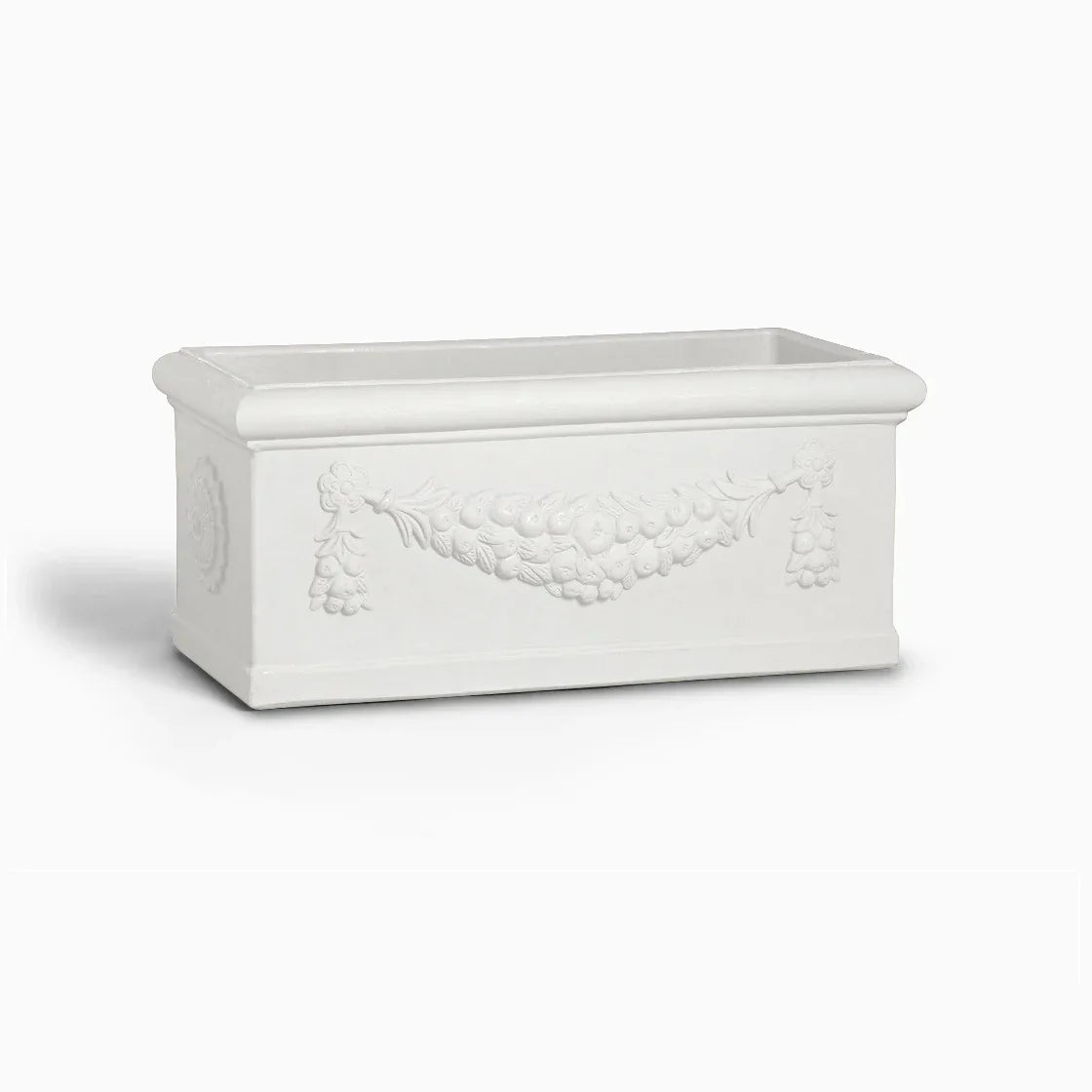 Serralunga Rettangolo Festonato Blumenkasten 80x35 Tortora