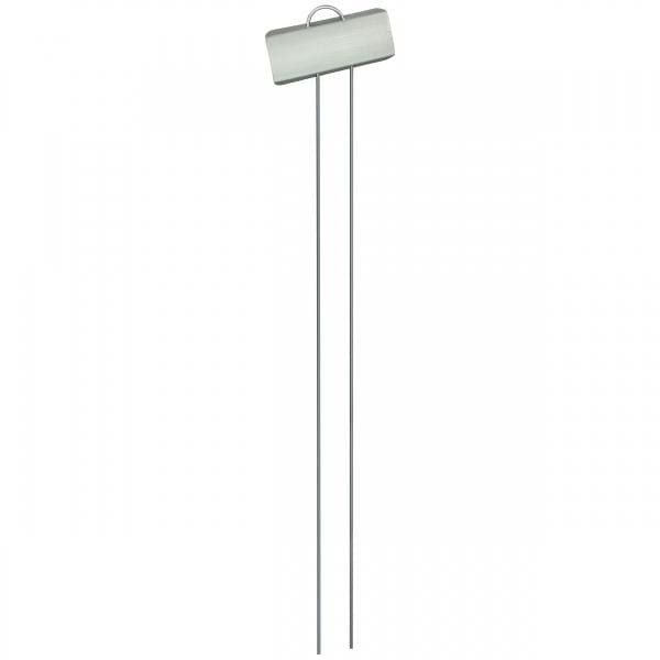 GardenMate Pflanzschilder Poster XL Metall Pflanzstecker 55 cm 25er Set