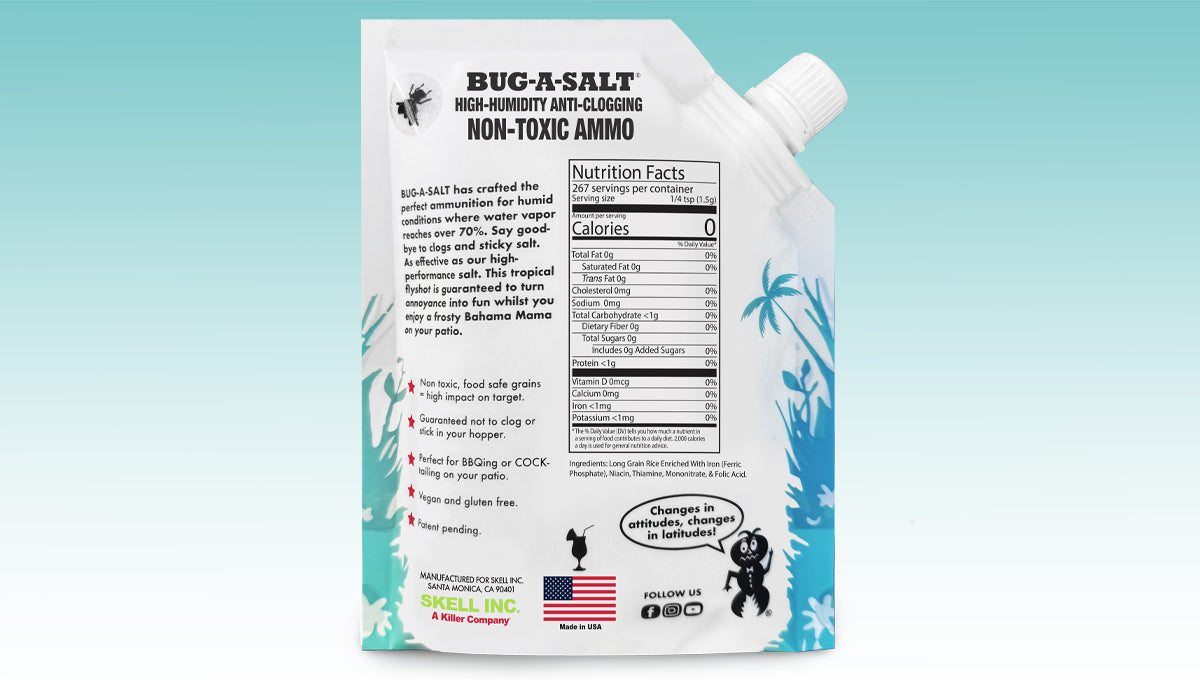 Bug-A-Salt Ammo High Humidity Rice Munition 397g Anti-Clog