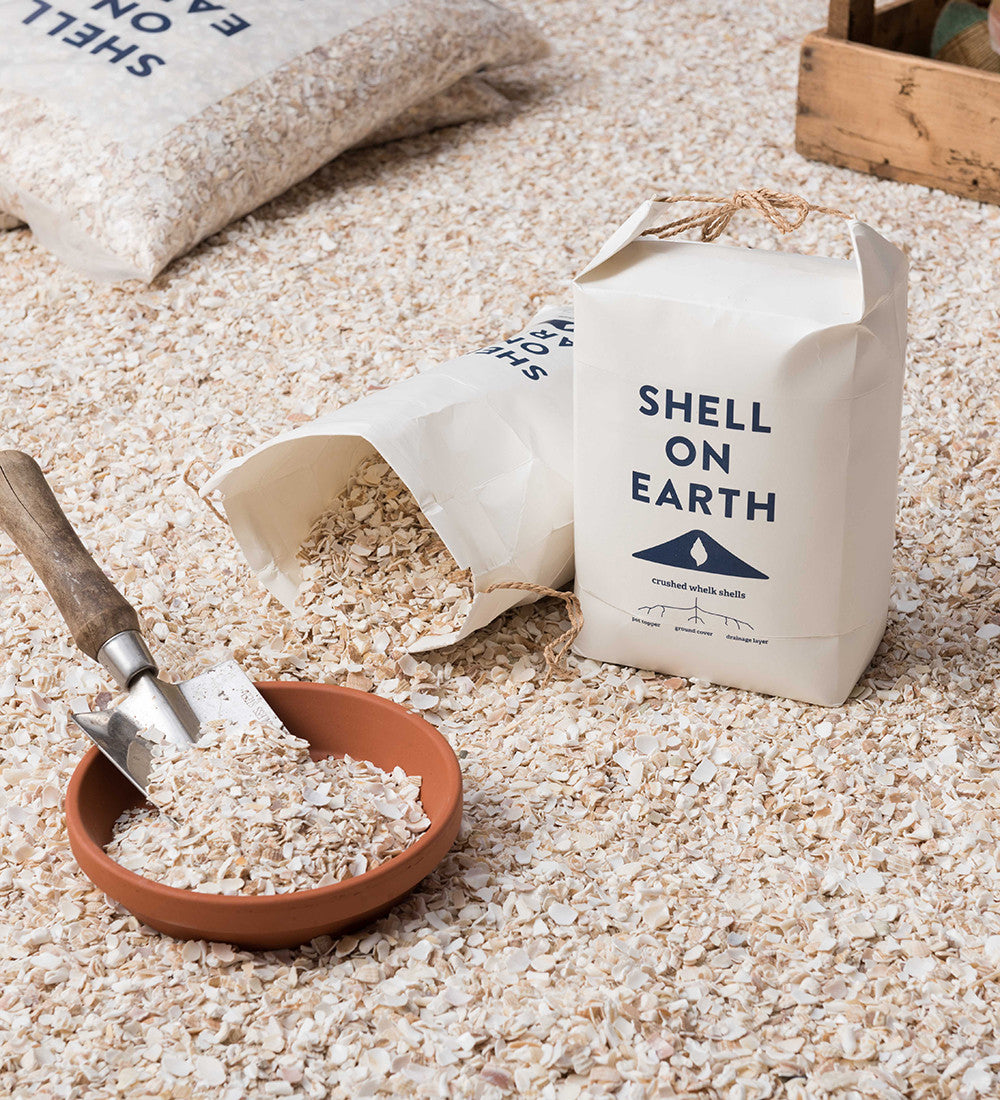 Sarah Raven Shell on Earth Muschelschalen 12 Liter Schneckenschutz