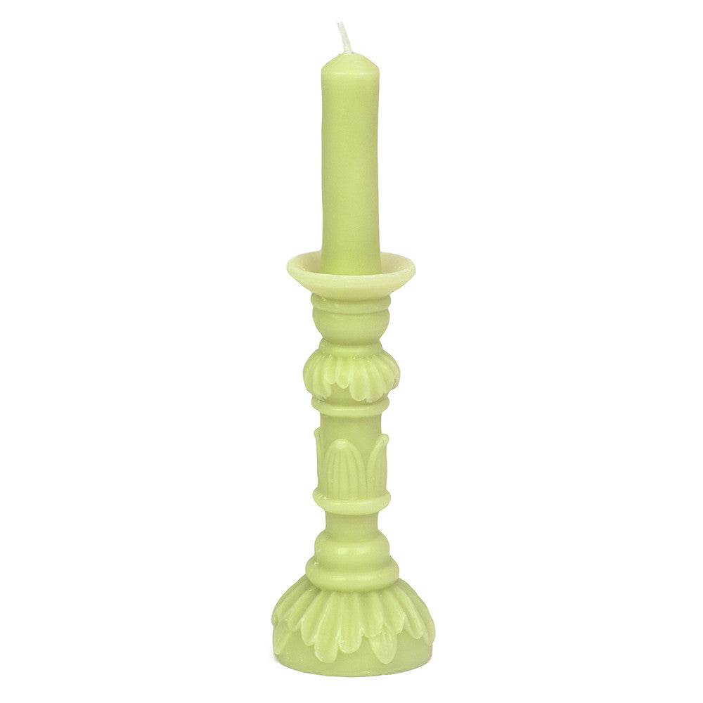 Sarah Raven Candlestick Dinner Kerze Limette 25cm 10h