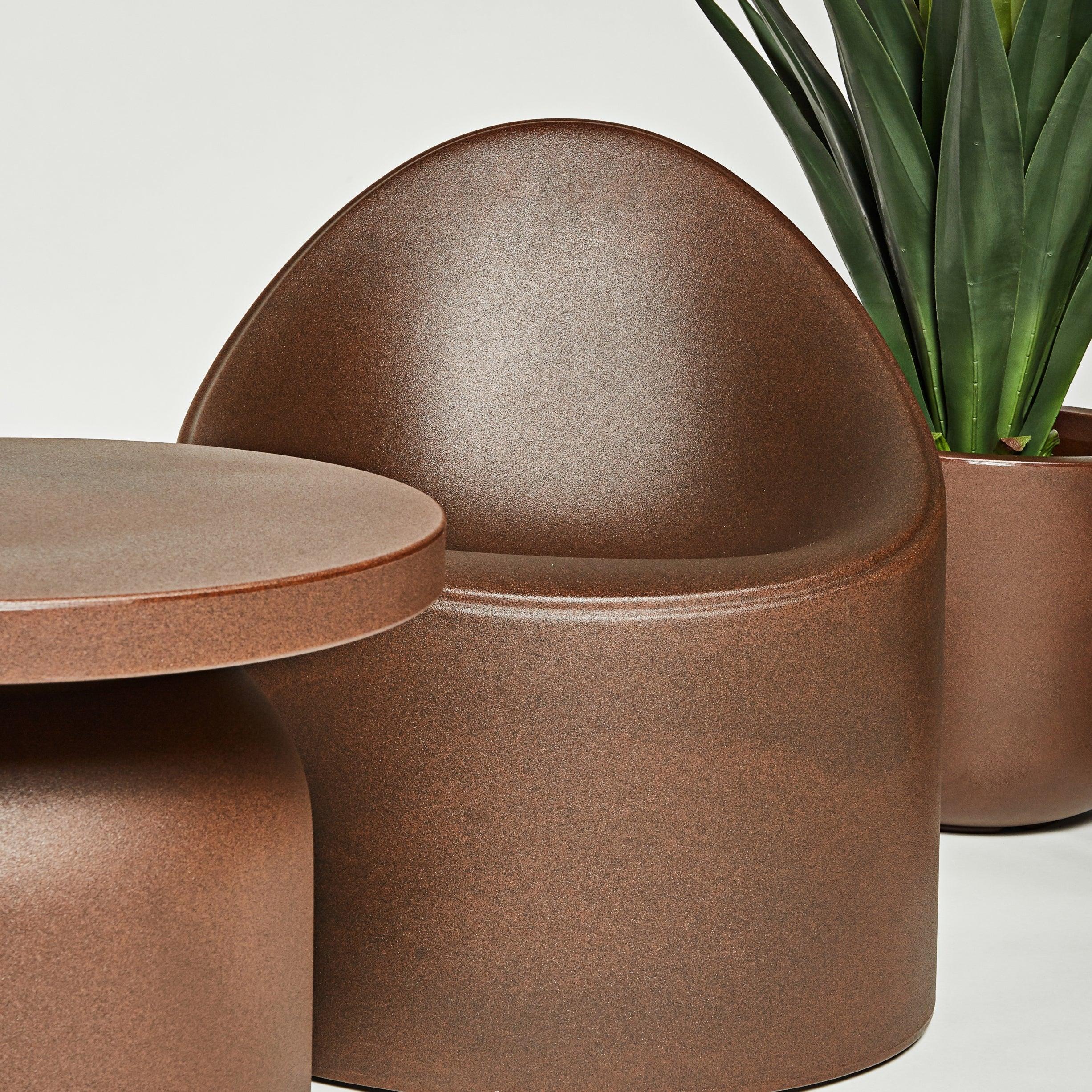 Serralunga Bay BAY-COR Sessel Corten Lounge Outdoor