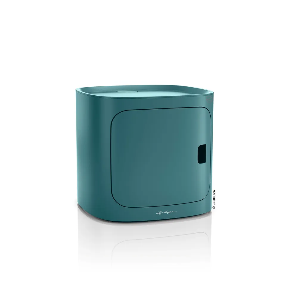 Lechuza Pila Storage Aufbewahrungsbox Petrolblau 35x35cm