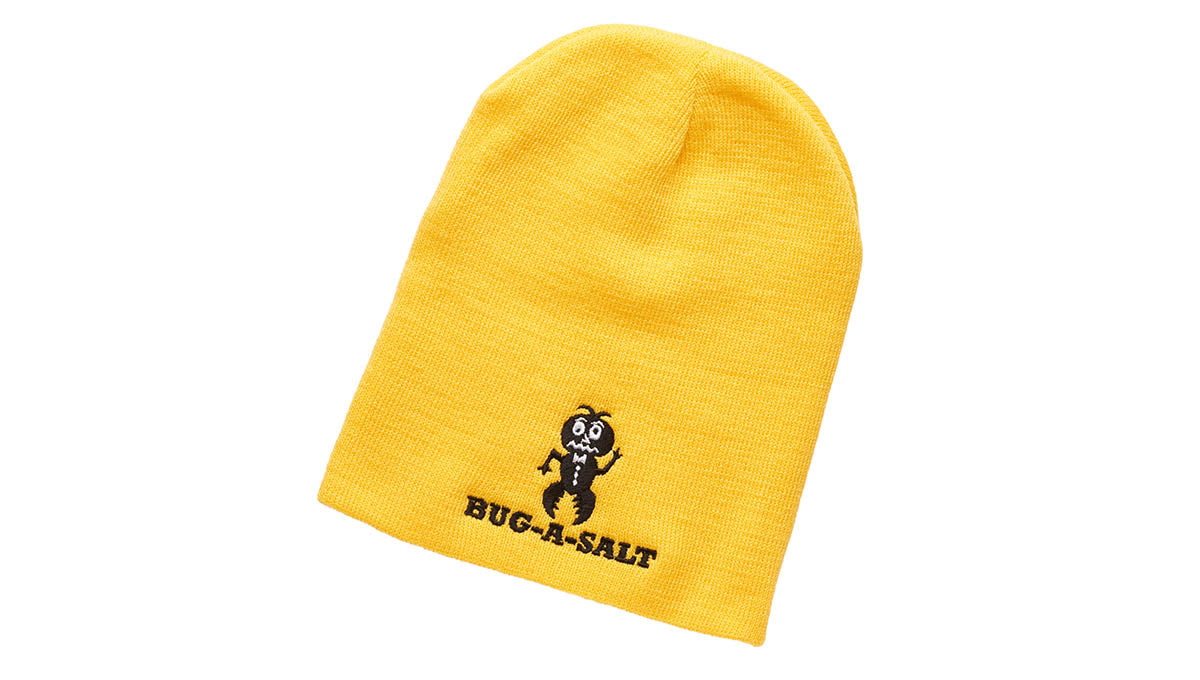 Bug-A-Salt Beanie Mütze Schwarz Acryl Einheitsgröße