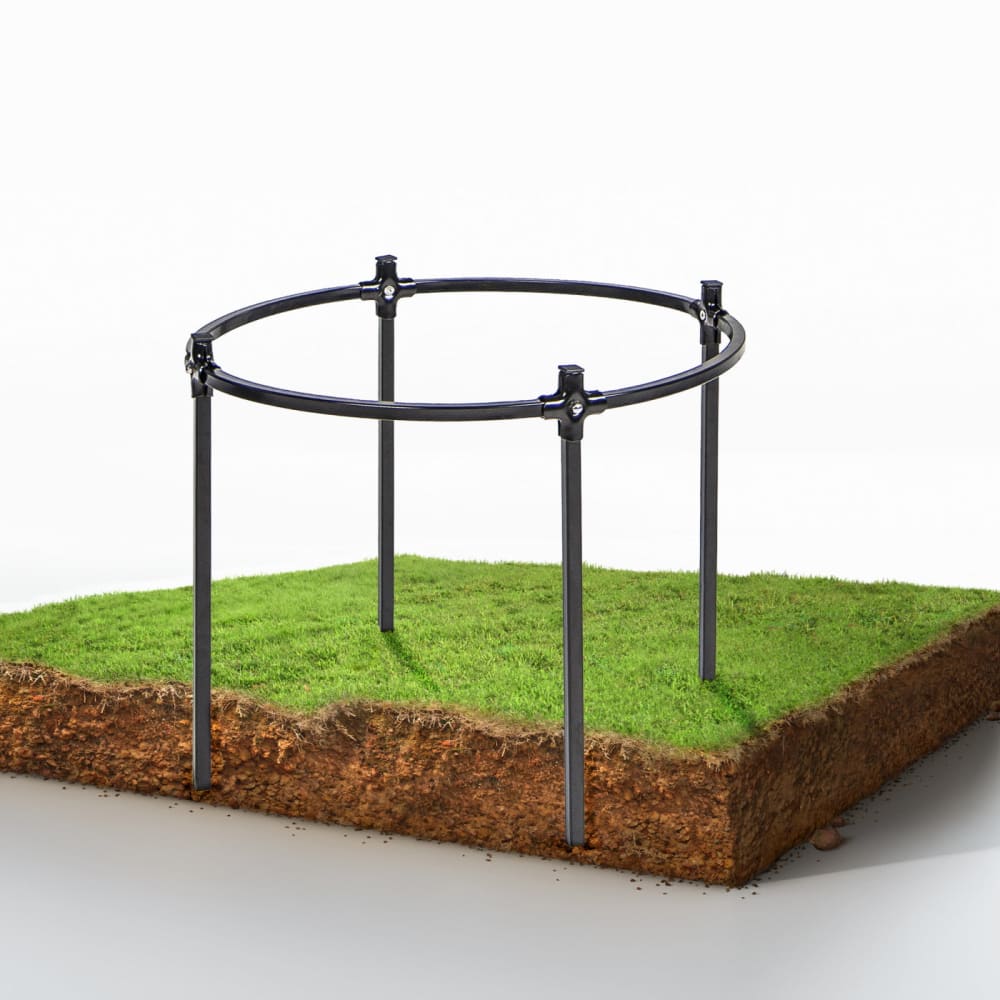 GardenMate Rosen-Rankhilfe Quadratstahl 50cm 1 Modul