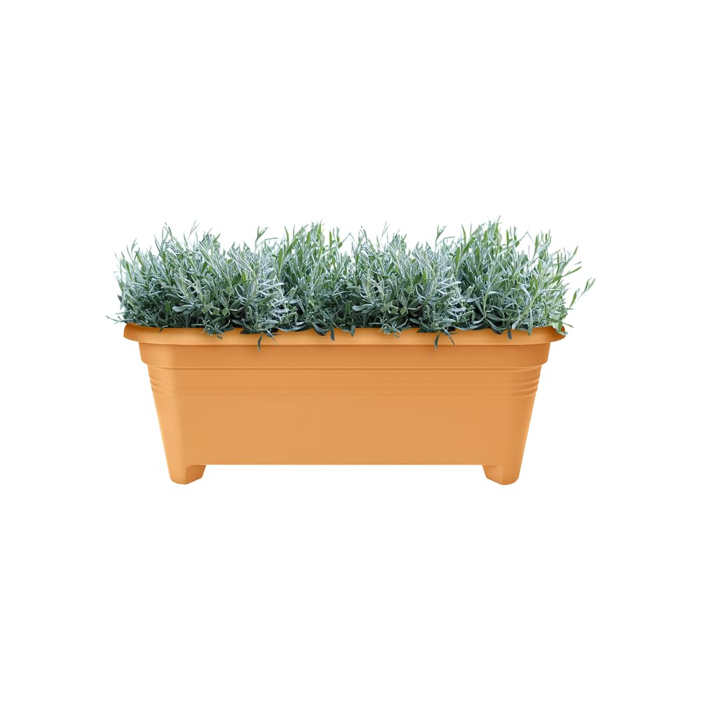 elho Green Basics Lange 60 Pflanzkasten Mild Tonrot 58,8 cm