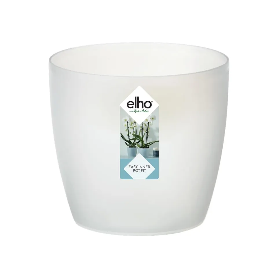 elho Brussels Orchideentopf 12,5 cm Transparent für innen