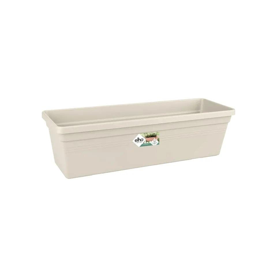 elho Green Basics Balkonkasten 40 Baumwoll Weiss 40 cm