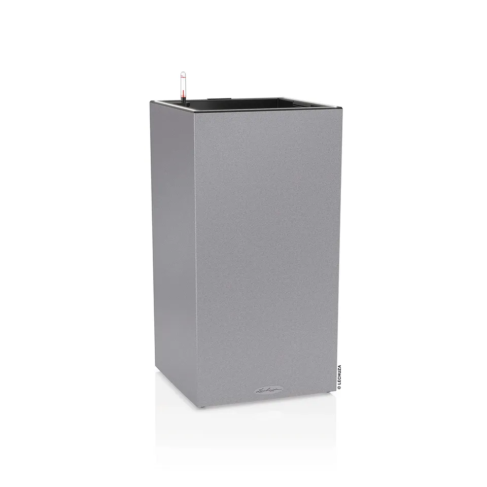 Lechuza Canto Stone 40 LED high Pflanzsäule steingrau Bewässerung