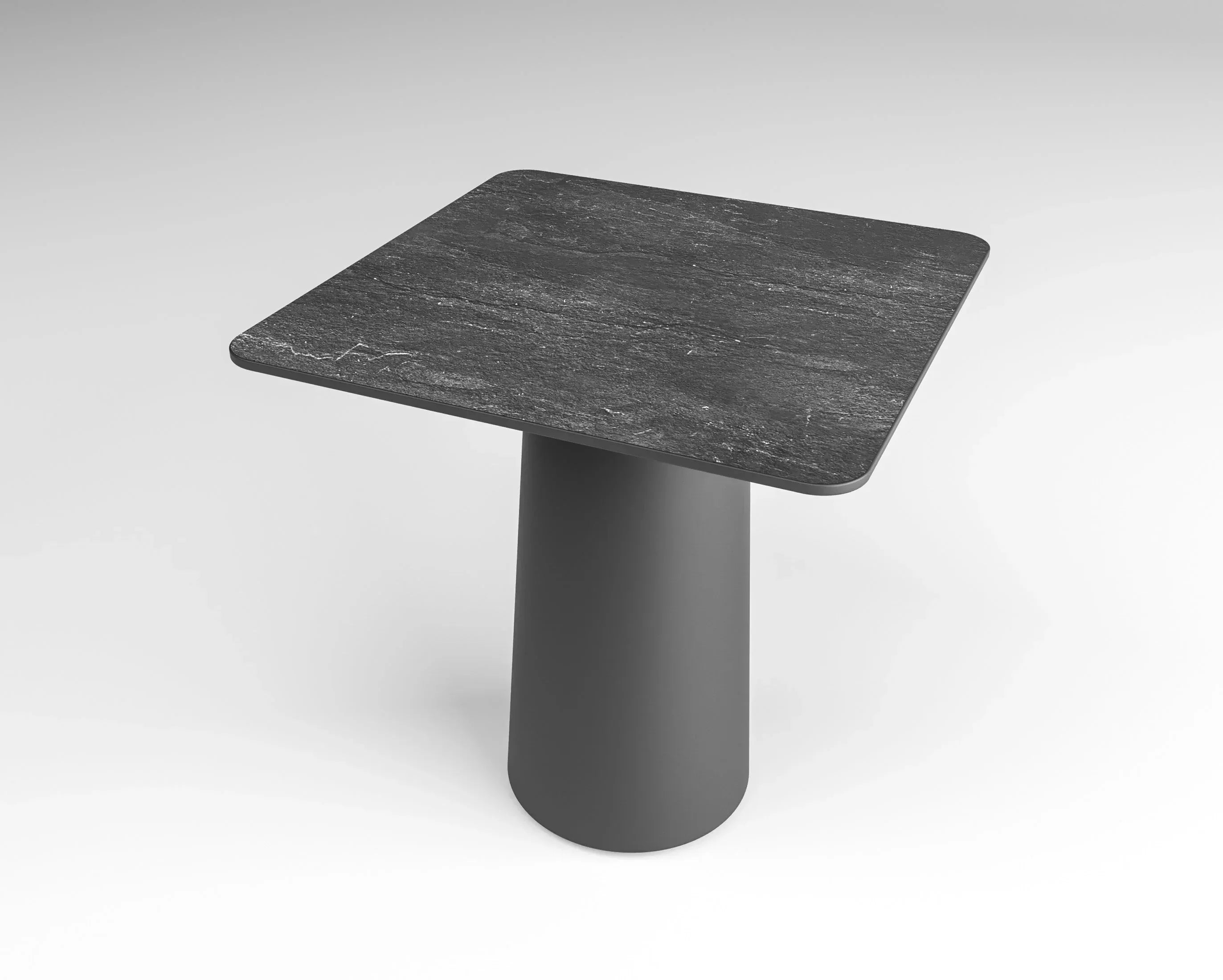 Serralunga LouLou 105 Slim Tisch Rund 60 Carrara Weiß
