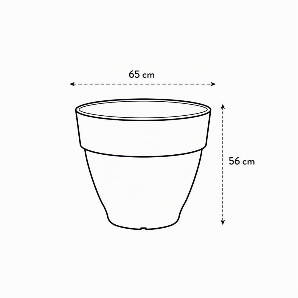 elho Vibia Campana Pflanztopf 65cm Terra frostbeständig