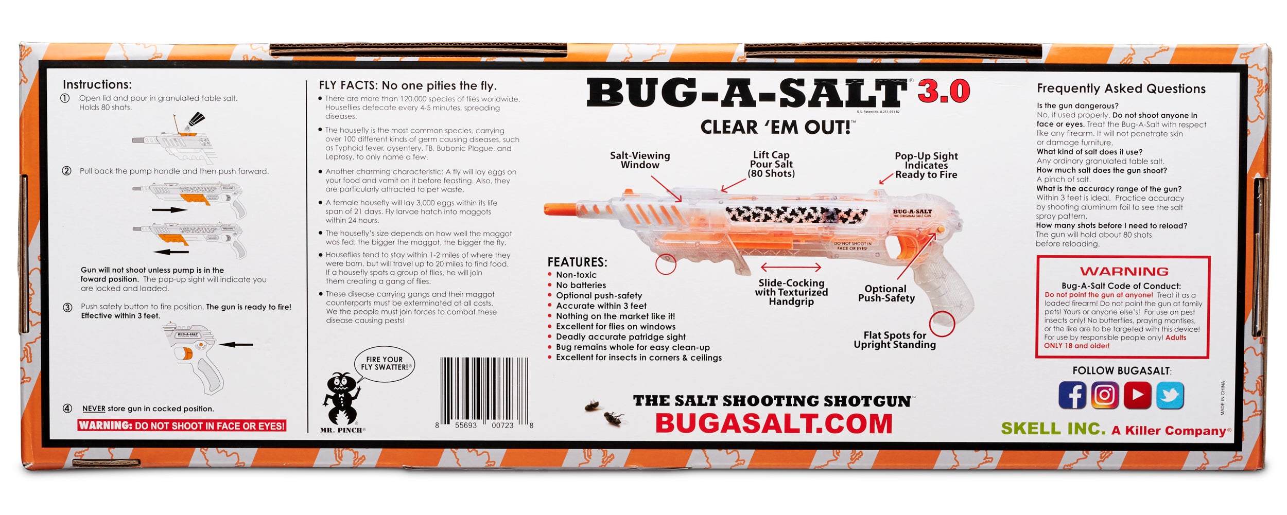 Bug-A-Salt 3.0 Clear Em Out Salzgewehr limitiert