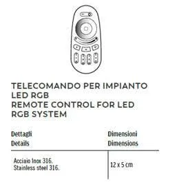 Serralunga Remote Control E27 LED RGB Fernbedienung Licht
