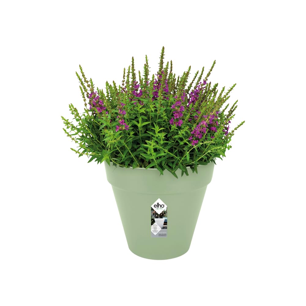 elho Loft Urban Blumentopf pistazie 30 cm für außen recycelt