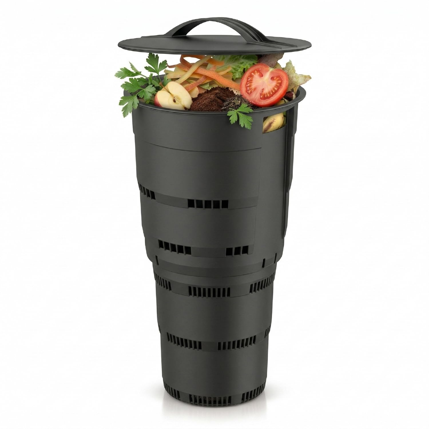 Prosperplast Biocompo Komposter 11 L Schwarz unterirdisch