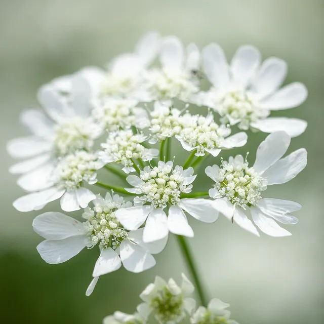 Sarah Raven Plants Orlaya grandiflora Blumen 30 Samen Weiß