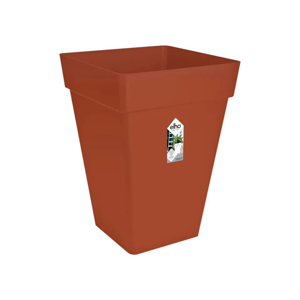 elho Loft Urban Eckig Hoch 30 Blumentopf Brique 29,5 cm