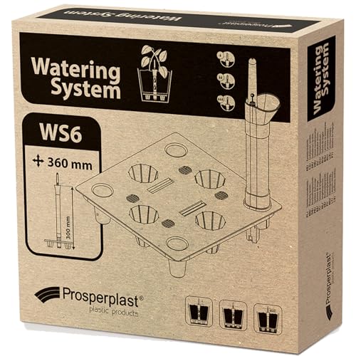 Prosperplast Coubi Bewässerungseinsatz 36 cm Anthrazit eckig