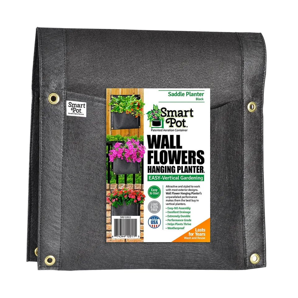 Smart Pot Wall Flower Saddle Pflanztopf wetterfest 3 Gallonen