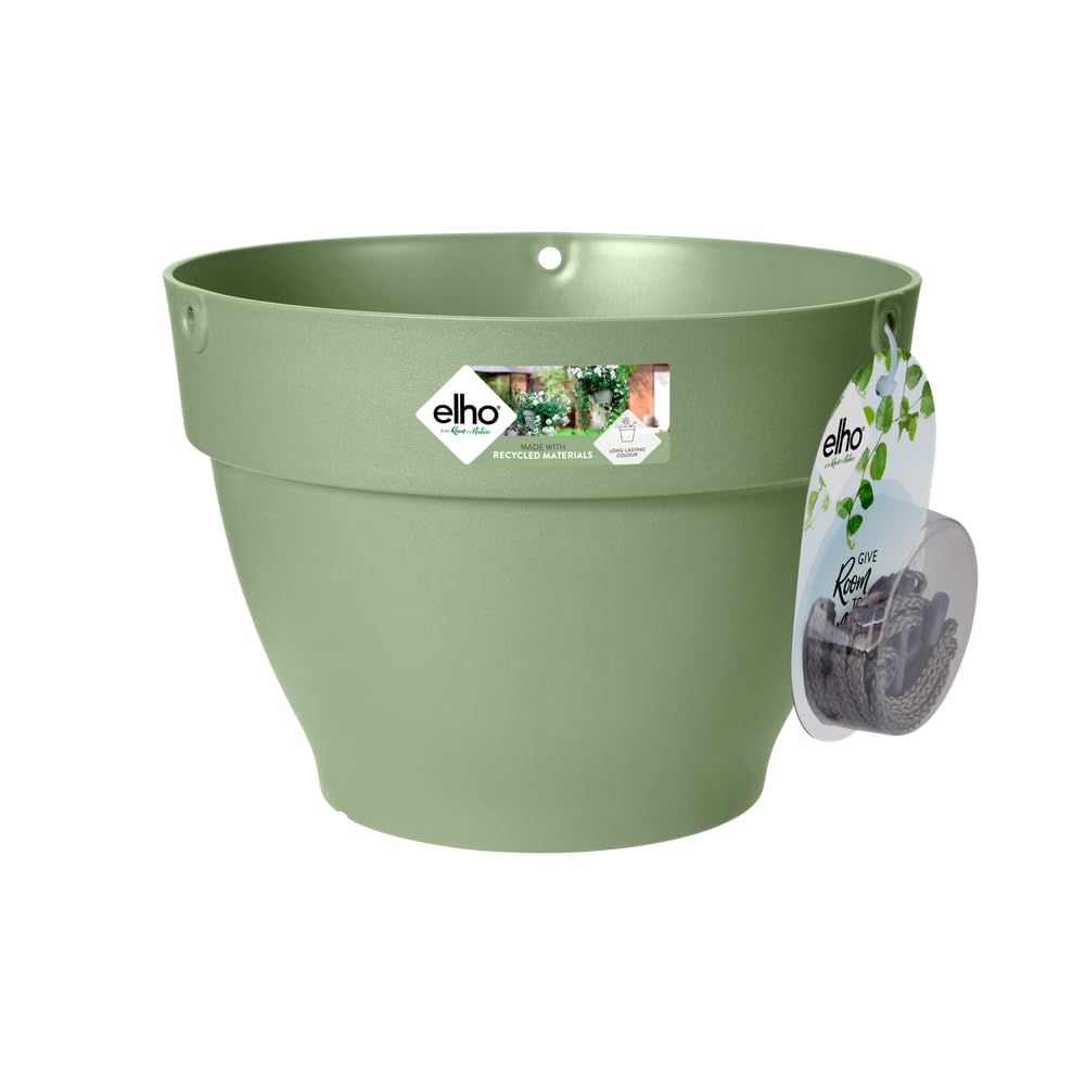 elho Vibia Campana Hängeampel 26cm Pflanztopf Pistazien Grün
