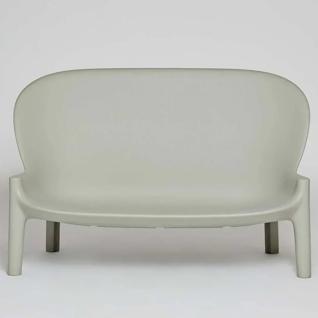 Serralunga Balzac Sofa Red Clay ohne Kissen Outdoor