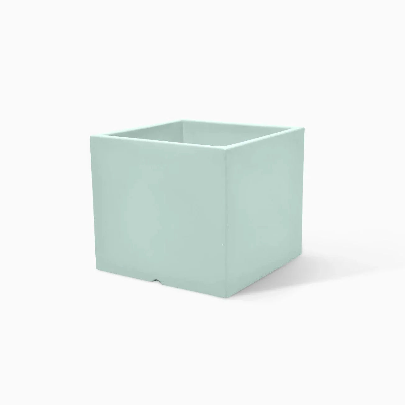 Serralunga Cubotti Deep Pflanztopf Weiß 50x50x45