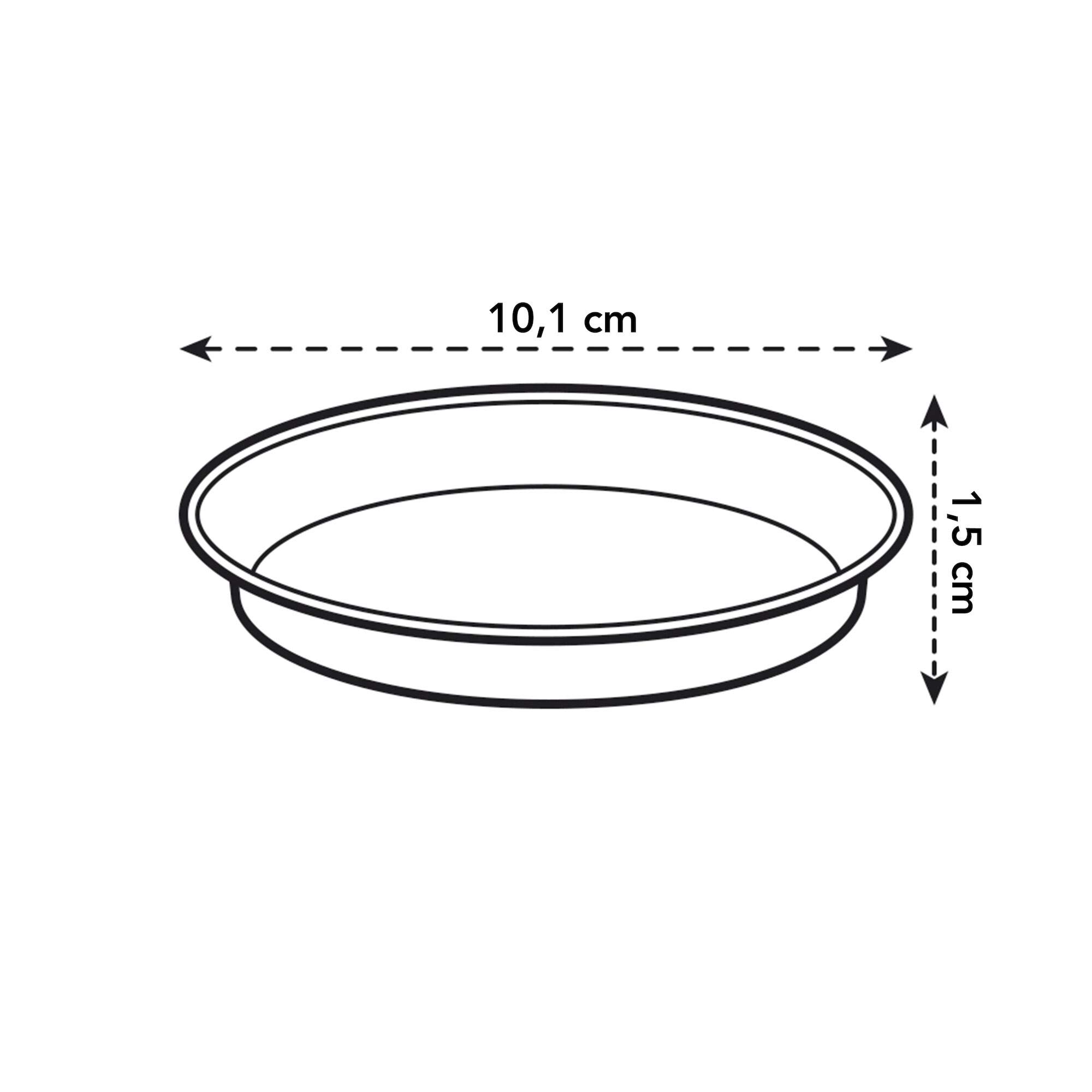 elho Green Basics Untersetzer 10 cm Transparent für Orchidee
