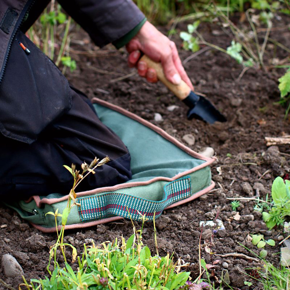 Sarah Raven Gardening Lifestyle Kneeler Kniekissen Canvas 41 cm