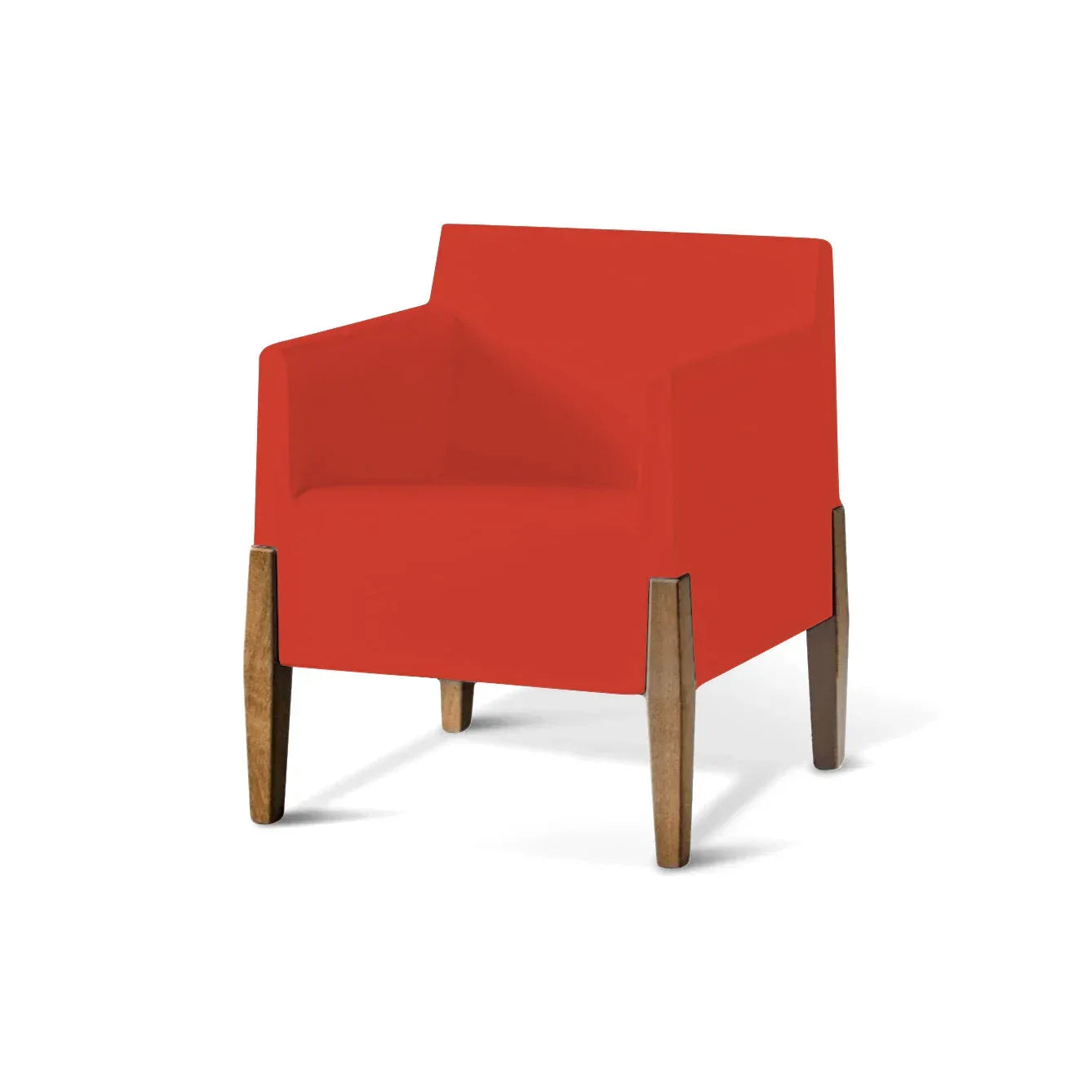 Serralunga Kubrick Sessel Anthrazit Indoor Outdoor eckig