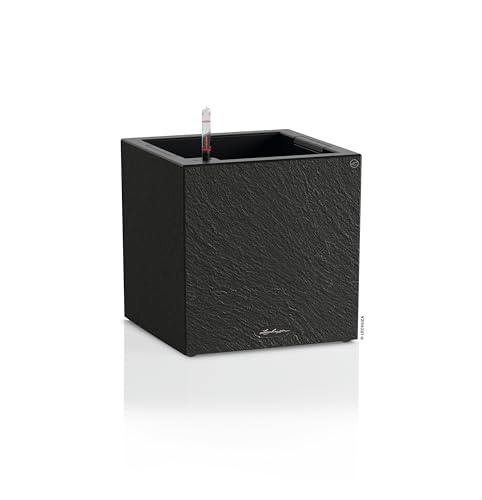 Lechuza Canto Slatestone 30 Low Pflanzgefäß dark grey 12 L