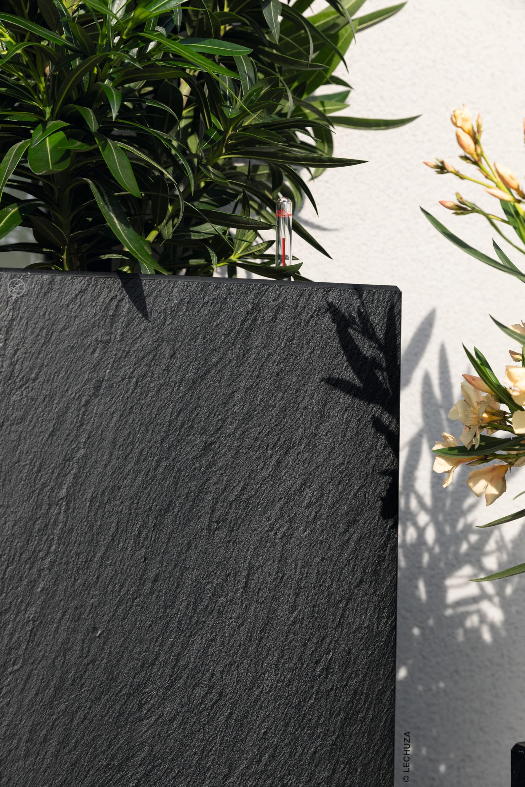 Lechuza Canto Slatestone 30 Low Pflanzgefäß dark grey 12 L